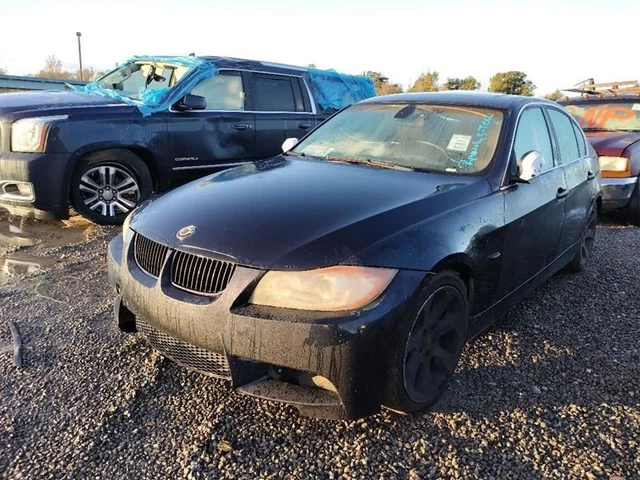 Tan Leather Driver Left Front Door Trim Panel Fits 2007 BMW 335I E90 OEM