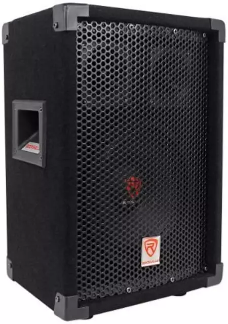 RSG8 8” 300W 2-Way 8 Ω Passive Dj/Pro PA Speaker, Pole Mountable, Black