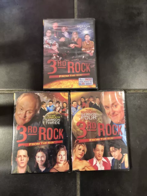 NEW DVD Series 3rd Rock from the sun The Complete season One / Three / Four - S5