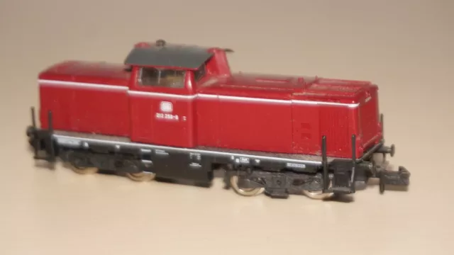 RF28/1/6] Fleischmann 7230 Diesellok Baureihe 212 258-8 DB Spur N