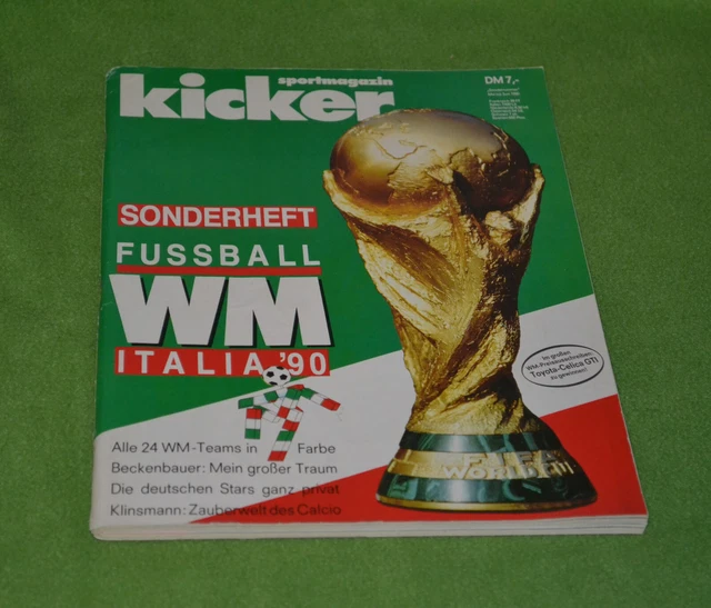 Livre Italia '90 - Fußball-Weltmeisterschaft - Allemand - 1990 - Très Bon état