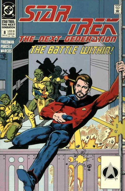 Star Trek: The Next Generation #8 VF/NM; DC | we combine shipping