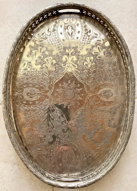 ANCIEN PLAT CREUX marocain signé SAFI EUR 45,00 - PicClick FR