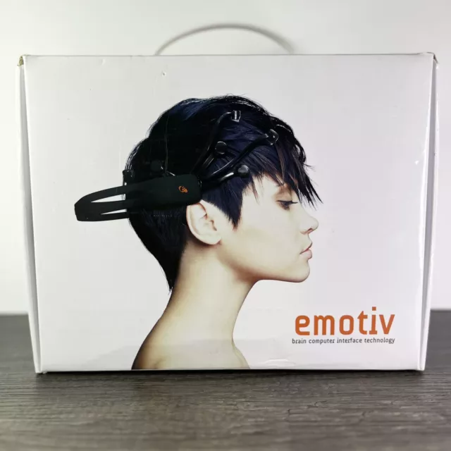 RARE Emotiv EPOC Model 1.0 Neuroheadset Special Limited Edition UNTESTED - READ