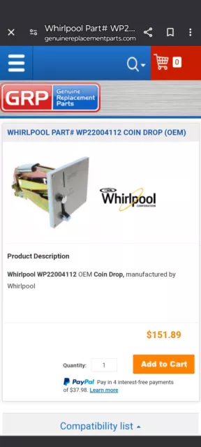 Greenwald Whirlpool Coin Drop