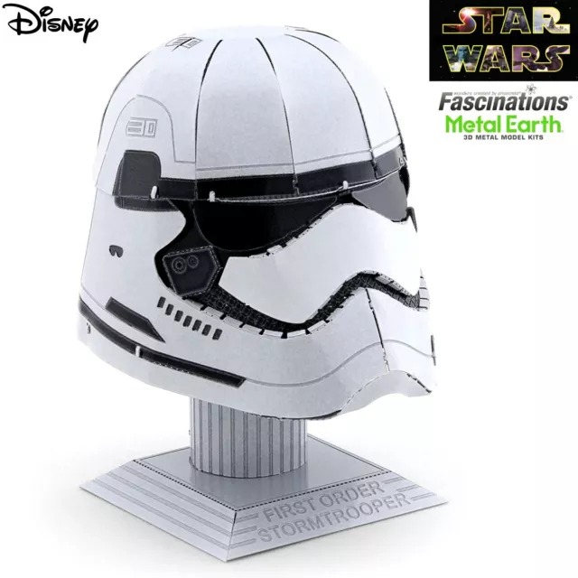 Metal Earth Star Wars Stormtrooper Helmet 3D Laser Cut DIY Model Hobby Build Kit
