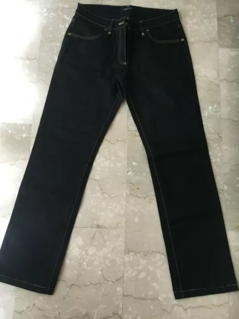 Jeans Versace  Couture Originali  Per Donna Neri Tg.30 Nuovi