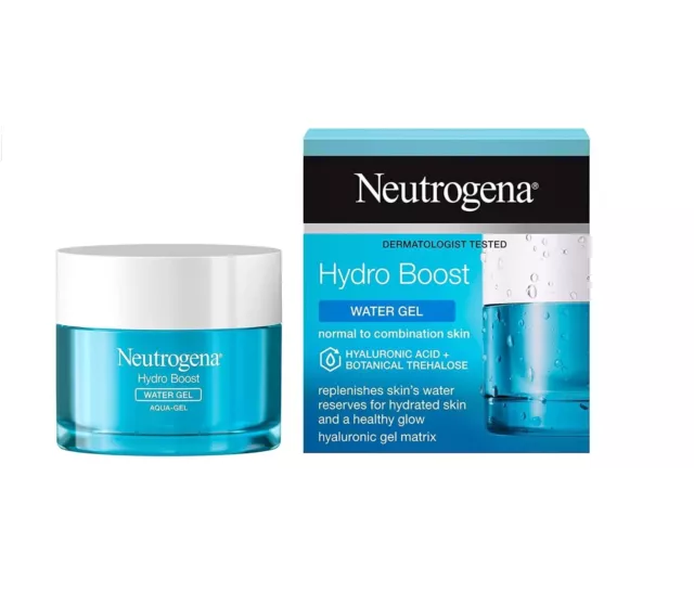NEUTROGENA HYDRO BOOST Water Gel Moisturiser For Normal to Combination Skin 50ml