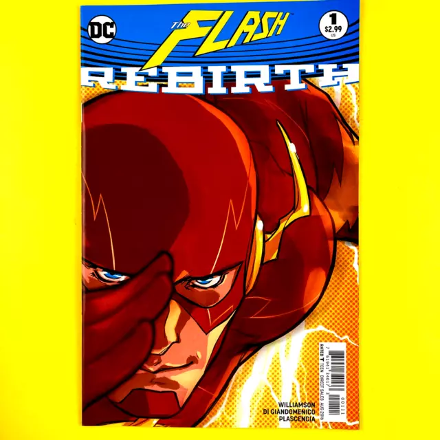 The Flash Rebirth #1 One Shot DC 2016 NM- 1st Cameo Appearance Godspeed