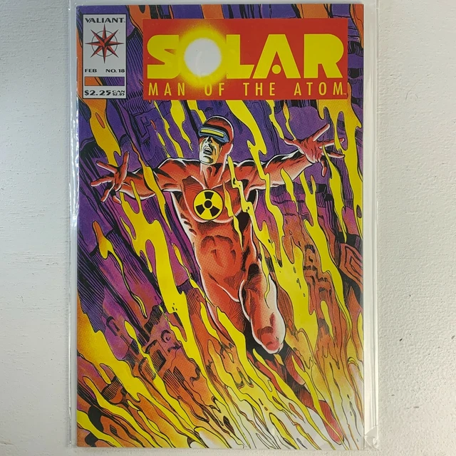 Solar Man of the Atom #18 February 1993 Valiant Comic Book