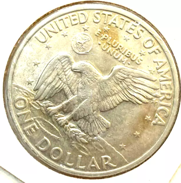 United States Us 1971 D $1 One Dollar Rare Variety Type 1 Friendly Eagle Unc #3