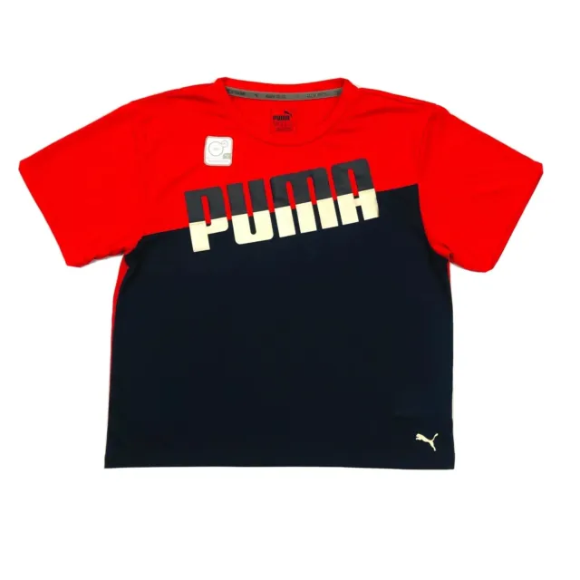 Bambine Ragazzi PUMA Rosso Oversize T-Shirt Top Taglia 13-14 Y 164 CM