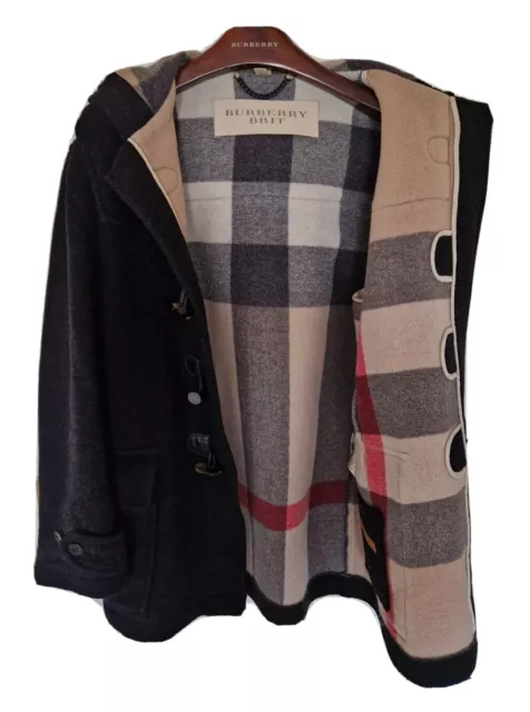 Mens BRIT by BURBERRY duffle coat/jacket Size XL RRP £1,490.