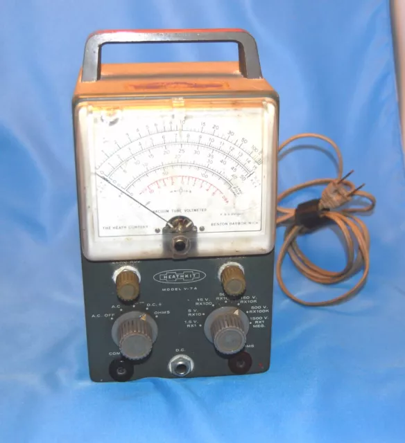 Heathkit modèle V-7A tube voltmètre