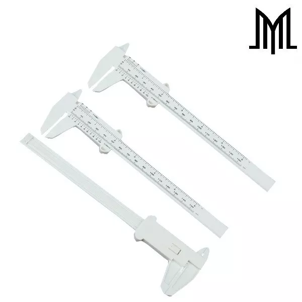 MICROBLADING Eyebrow Measuring GAUGE Permanent Makeup brow ruler caliper 3 PACK