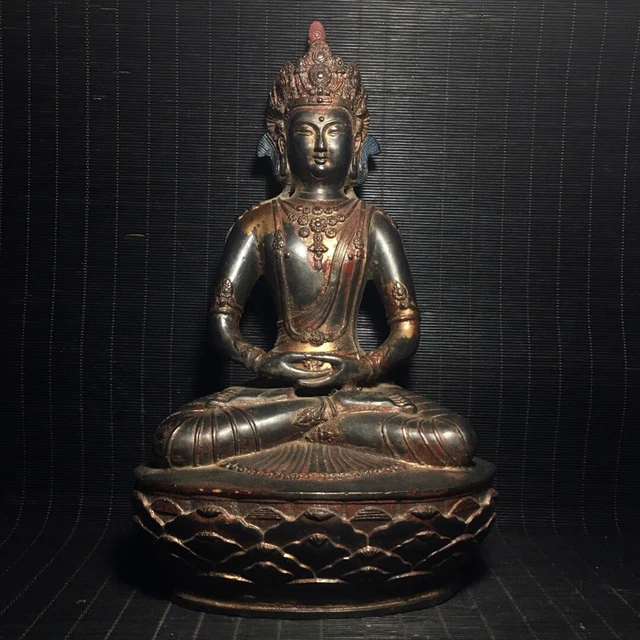Chinese Exquisite Handmade Guanyin Bronze Statue