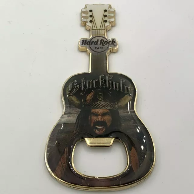 Hard Rock Cafe STOCKHOLM 🇸🇪 - Bottle Opener Magnet - Viking Man