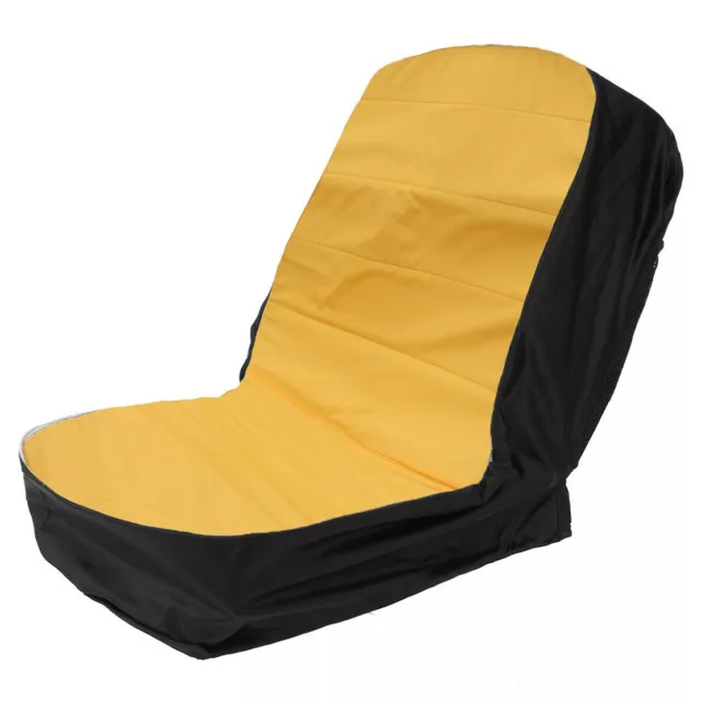 Universal Riding Lawn Mower Tractor Seat Cover Comfort Pad Storage Bag