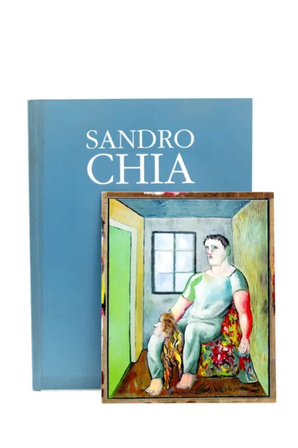 SANDRO CHIA - Galleria Tega Ed. - 2003 - 48 pag. + CARTOLINA INVITO