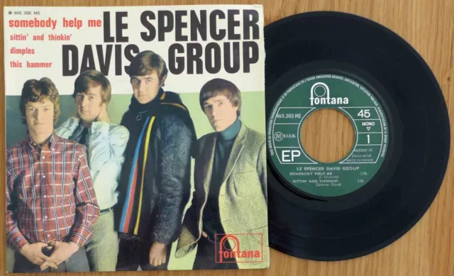 Le Spencer Davis Group EP Somebody Help Me 1966