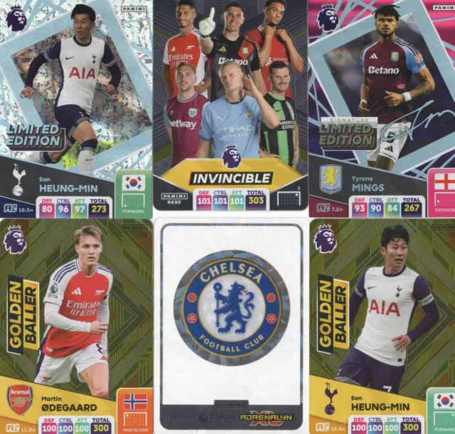 PANINI ADRENALYN XL Premier League 2025 20242025 24/25 Golden Baller Limited Ed £9.95 PicClick UK