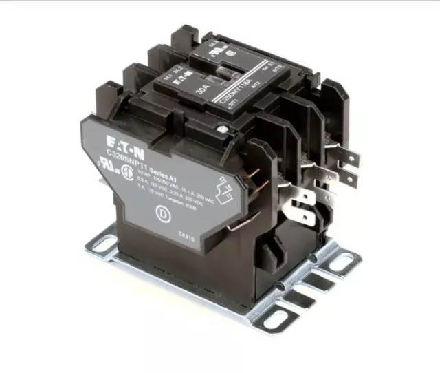 Hobart 87713-101-2 Contactor 3 Pole 30 Amp Auxiliary Switch