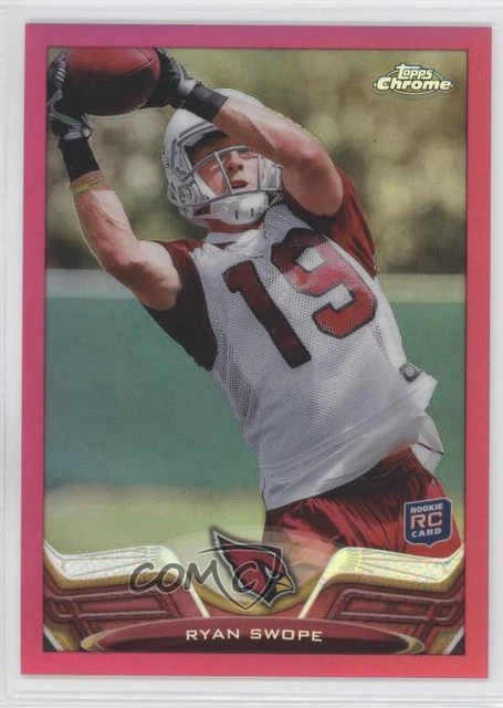 2013 Topps Chrome BCA Pink Refractor /399 Ryan Swope #55 Rookie RC