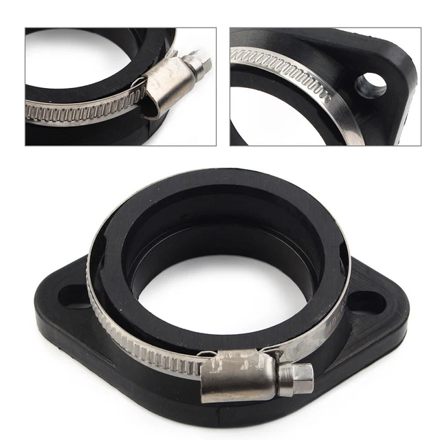 CARB INTAKE ADAPTER Boot Flange for Keihin CV Mikuni HSR45 CARB Harley