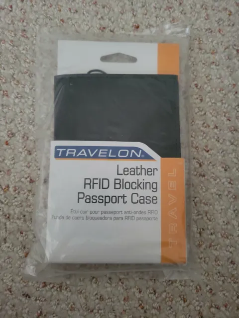 Travelon RFID Blocking Passport Case Black 72020-500