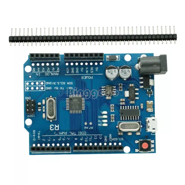 R3 ATmega328P CH340   micro USB Board für ATmega328P-AU New