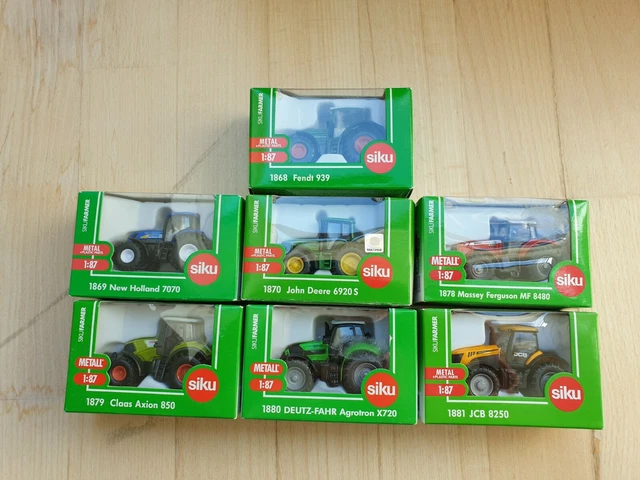 Siku - 1:32 - Lot de 1 tracteur + 2 accessoires - Engins - Catawiki