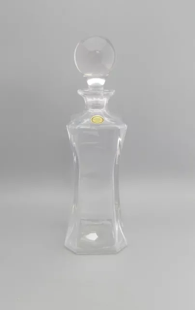 Villeroy and Boch Square Waisted Crystal Glass Decanter