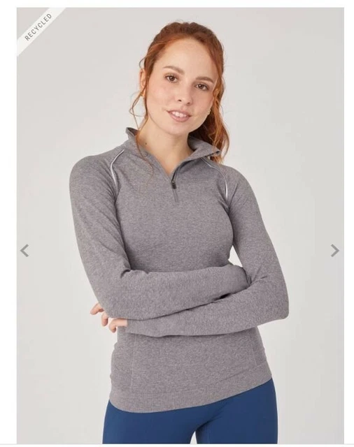 Jilla Active Chase the Day ""GRIGIO"" jogging, top da corsa, abbigliamento attivo - taglia 12/14