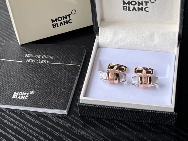 MB Rose/Gold torpedo Cufflinks