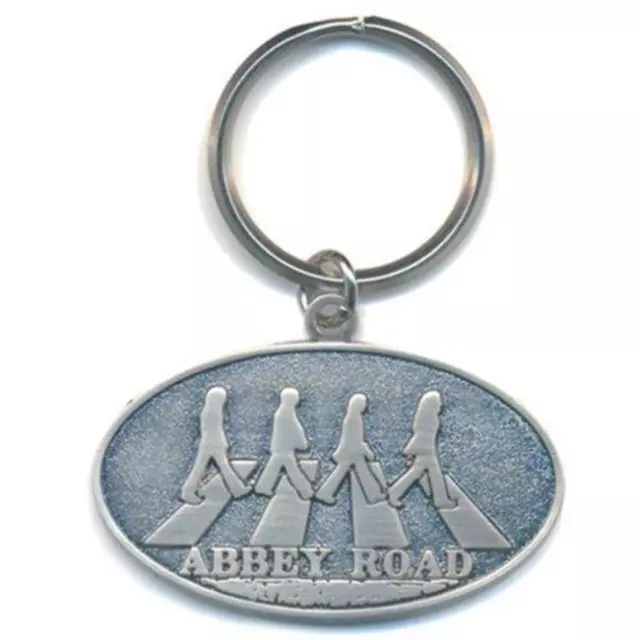 Officiel sous Licence - The Beatles - Abbey Road Crossing Porte-Clés Métal