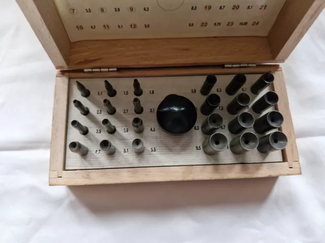 Jewellers Bezel Punches Punch Set 18 Ring Setting Stone Setting Jeweller Tool