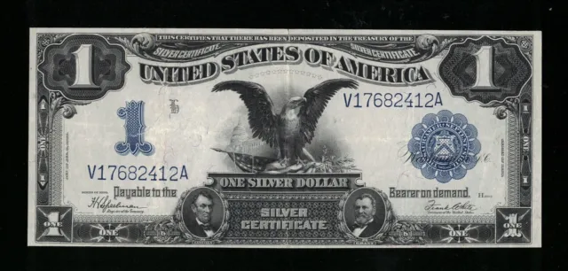 SC 1899 $1 Fr.236 Silver Certificate Black Eagle (412A)