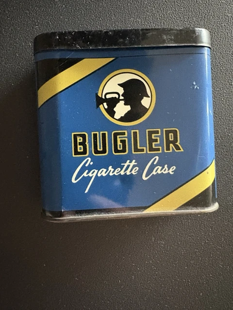 vintage bugler cigarette case Tobacco Pocket Brown & Williamson Louisville KY Bugler Cigarette Case | eBay
