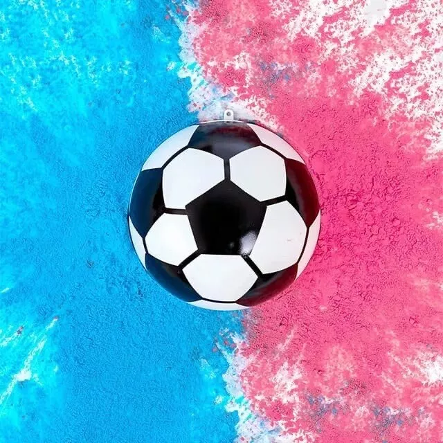 Gender Reveal Pallone Da Calcio, Baby Shower Boy O Girl, Ragazzo O Ragazza