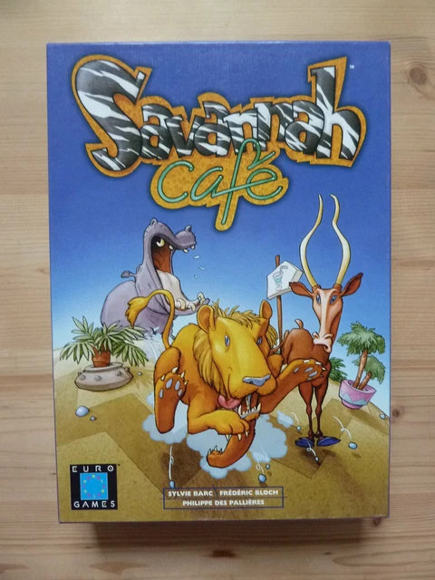 SAVANNAH CAFÉ (TOP-Z.) - Tierischer Wettlauf mit Taktik, Glück & Köpfchen!