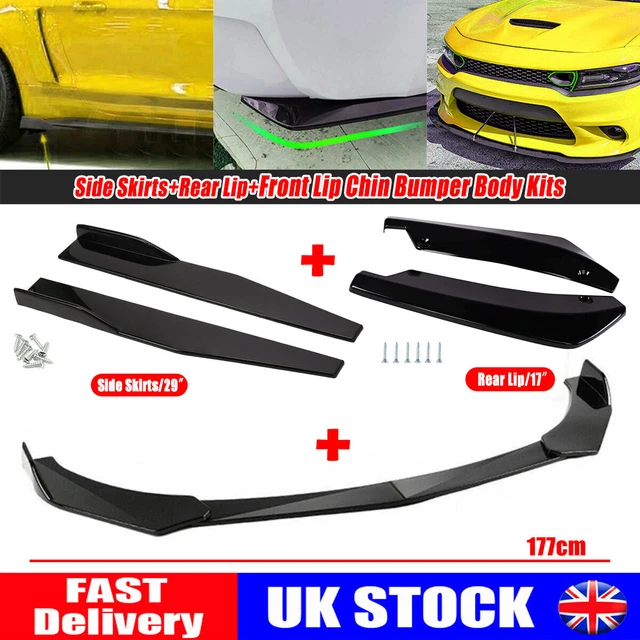 Audi A4 Full Lip Splitter Body Kit (Front, Sides, Rears) 2013-2016