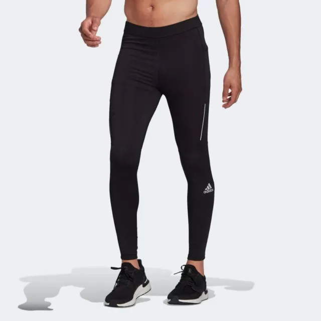 Sale adidas Own The Run Mens Running Tights Compression Pants Fitness Leggings M