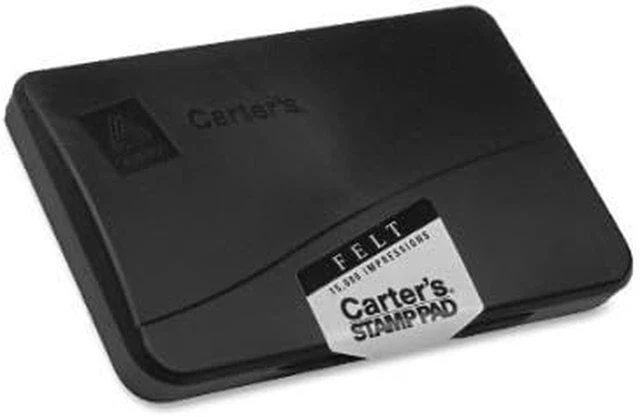 : Felt Stamp Pad, 4.25W X 2.75D, Uninked -:- Sold as 2 Packs of - 1 - / - Total