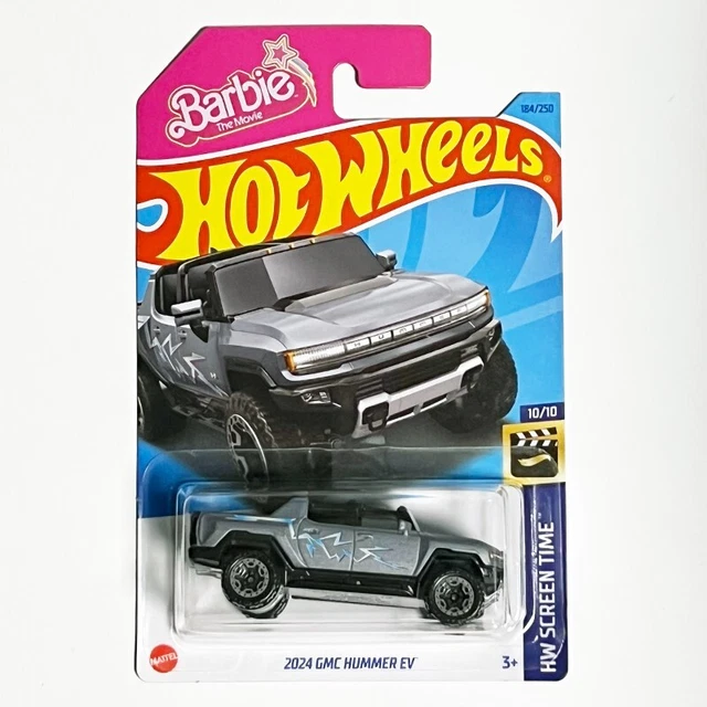 2023 HOT WHEELS Barbie the Movie 2024 GMC Hummer EV HW Screen Time x2