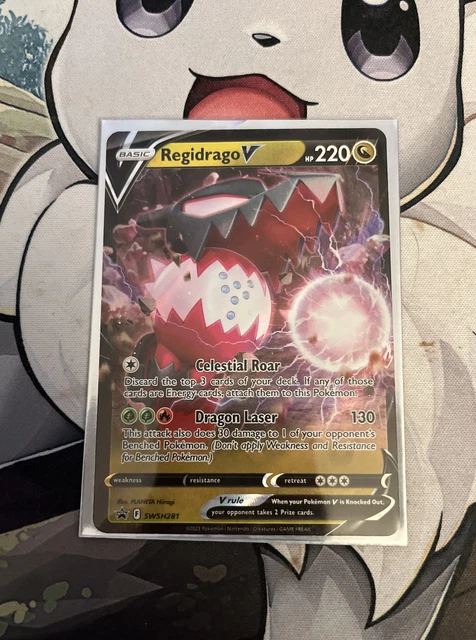 Pokémon TCG Regidrago V SWSH Black Star Promos SWSH281 Holo Promo