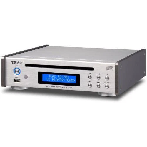 TEAC PD301DABX SILVER Lettore CD Player DAB+ radio FM ingresso USB