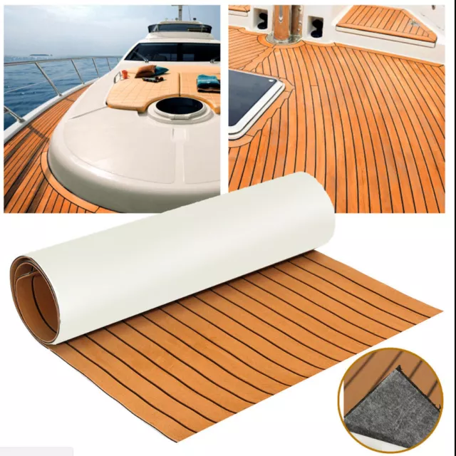 Eva-Teak Deck Pad Marine Matte Anti-Rutsch Bodenbelag Teppich für Boote Yacht,