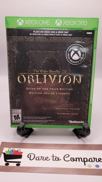 THE ELDER SCROLLS IV: Oblivion Game of the Year Edition - Xbox 360 ...