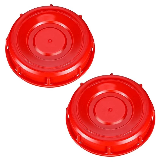 2 Piezas IBC Tote Tapa Tapa IBC Tanque Tapas Agua LíQuido Almacenamiento PláStE2