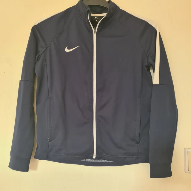 Nike Top Tracksuit Jacket Navy blue Age 12-13yrs Girls Boys unisex